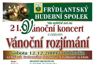 Vánoční koncert 2009