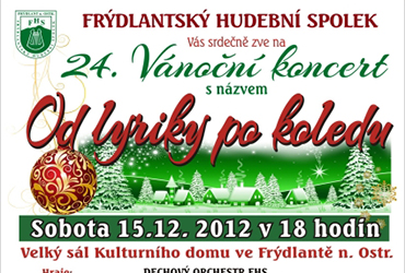 Vánoční koncert 2012